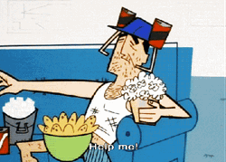 Couch Lazy Professor Utonium GIF