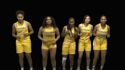 Cougars Basketball Players Dancing GIF