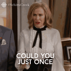 Could You Just Once Embrace Joy Catherine Ohara GIF