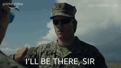 Count Me In Soldier Salute GIF