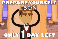Countdown Clock Only 1 Day Left Son Bravest GIF