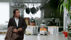Counter Confused Actor John Travolta GIF