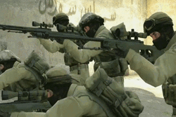 Counter Strike Global Offensive Commandos Shooting Gun