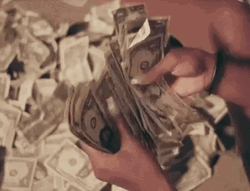 Counting Of The Saving Bills GIF