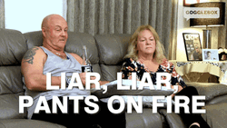 Couple Called Out Each Other Liar GIF