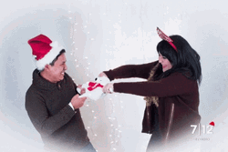 Couple Christmas Party Memories GIF