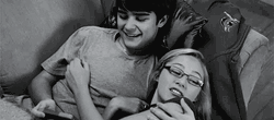 Couple Cuddle Cough Hug Smile GIF