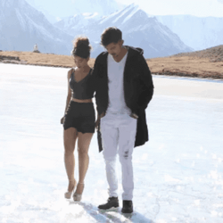 Couple Dance Accident Slipping On Ice GIF