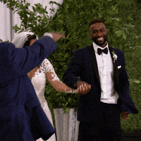 Couple Dancing Awkwardly Funny Wedding GIF