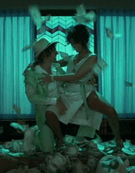 Couple Dancing With Money GIF