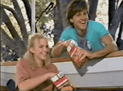 Couple Enjoying Snacks GIF