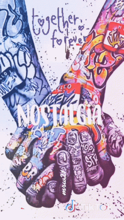 Couple Holding Hands Together Forever Nostalgia GIF
