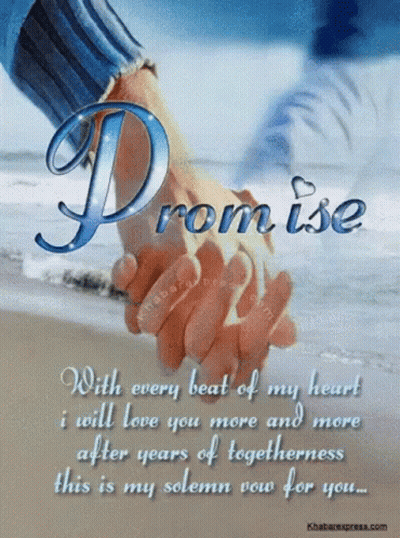 Couple Holding Hands With Promise GIF