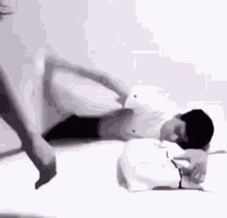Couple Hugging From Behind GIF