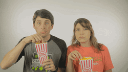 Couple Intrigued With The Topic GIF