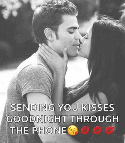 Couple Kissing GIF
