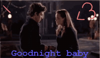 Couple Kissing Goodnight Baby GIF