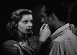 Couple Love Lauren Bacall Cute Slap GIF