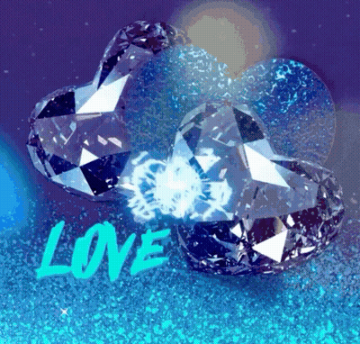 Couple Of Hearts With Love GIF