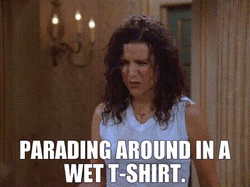 Couple Parading Around In A Wet Tshirt GIF