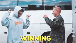 Couple Playing Rock Paper Scissors Woman Won GIF