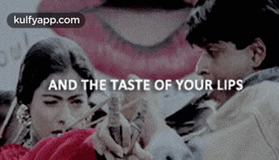 Couple Sitting 'And The Taste Of Your Lips GIF