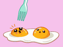 Couple Sunny Side Up Egg GIF