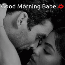 Couple Sweet Morning Kisses GIF