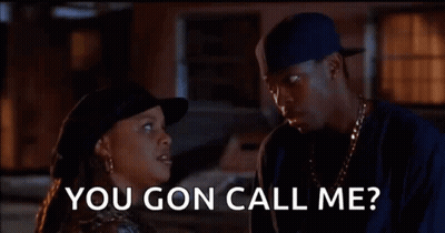 Couple You Gon Call Me Im Call You GIF
