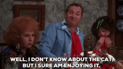 Cousin Eddie Enjoying Christmas Dinner GIF