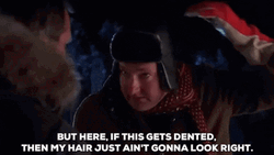 Cousin Eddie Hair Won't Look Right GIF