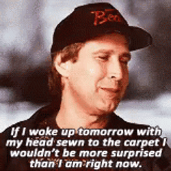 Cousin Eddie Rv Clark Griswold Head Sewn To Carpet GIF