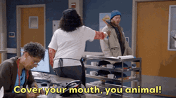 Cover Your Mouth Germs GIF