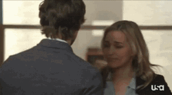 Covert Affairs Friend Hug GIF
