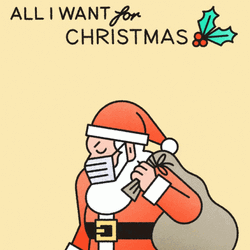 Covid Vaccine Christmas Wish GIF