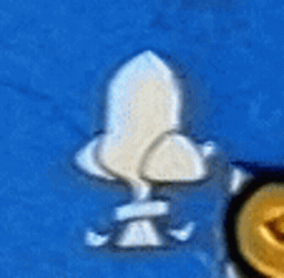 Cow Drawing On Blue Background GIF