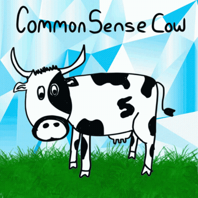 Cow In Car Back Seat Saying Ily Virtual GIF