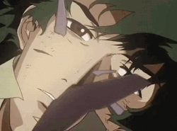 Cowboy Bebop Spike Spiegel Falling GIF