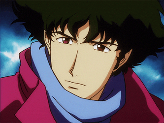 Cowboy Bebop Spike Spiegel Wearing Warm Outfit GIF