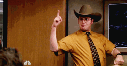 Cowboy Dwight Schrute Yeehaw GIF