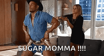 Cowboy Hat Man Dancing With Woman GIF