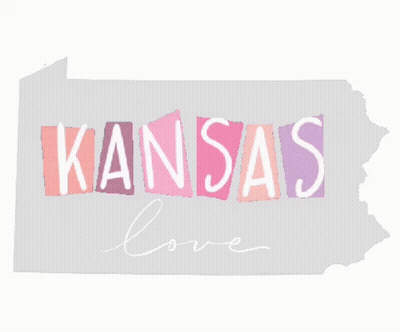 Cowboy Hat Man In Field Saying I Love Kansas GIF