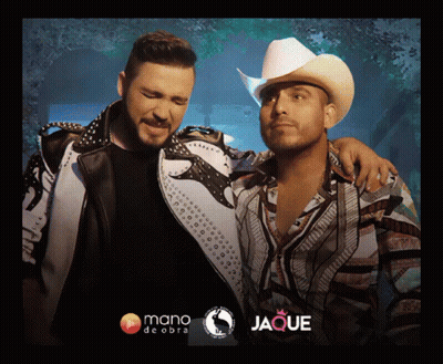 Cowboy Hat Man Next To Leather Jacket Man GIF