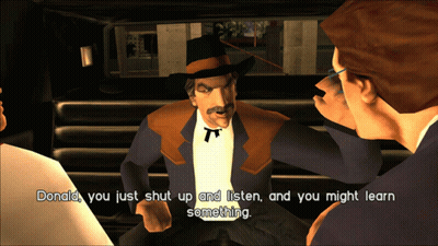 Cowboy Hat Man Saying Donald You Just Shut Up And Listen GIF