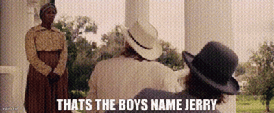 Cowboy Hat Man Saying That's Boys Name Jerry GIF