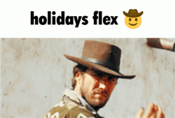 Cowboy Holidays Flex GIF