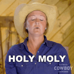 Cowboy Woman Holy Moly GIF