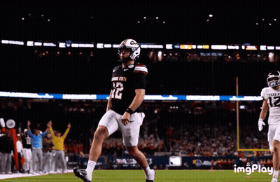 Cowboys Football Player Kicking Ball GIF