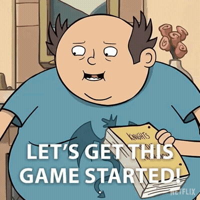 Cowboys Logo Blue Background It's Game Day GIF