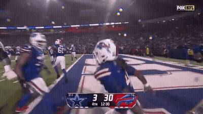 Cowboys Vs Bills On Fox NFL GIF